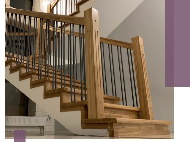 Реставрация деревянных и металлических лестниц в Якутске