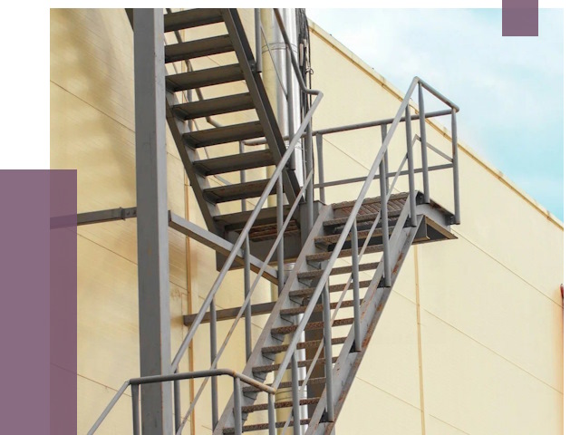 Пожарные лестницы в Якутске от 12498 руб. — монтаж и продажа | ПРОЛЁТ-Ктс