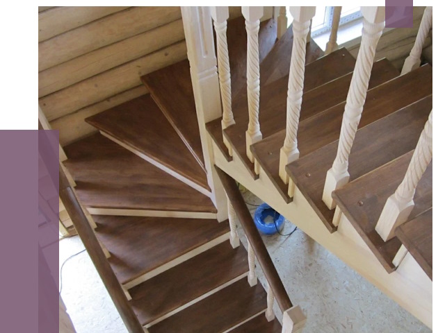 Реставрация деревянных лестниц в Якутске от 4374 руб.