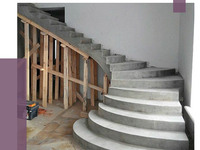 Изготовление бетонных лестниц под ключ в Якутске от 20309 руб. | ПРОЛЁТ-Ктс