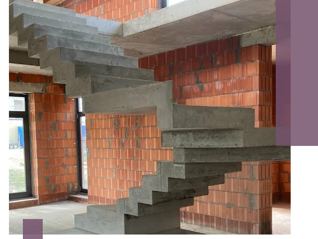 Изготовление бетонных лестниц под ключ в Якутске