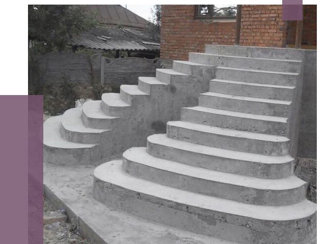 Монтаж бетонных лестниц в Якутске от 4374 руб. 