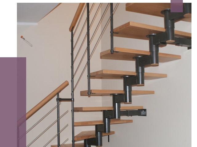 Изготовление модульных лестниц в Якутске от 11717 руб. 