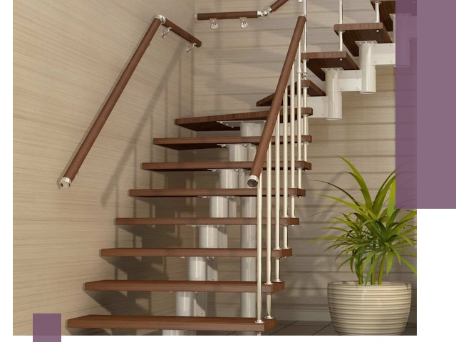 Изготовление модульных лестниц под ключ в Якутске