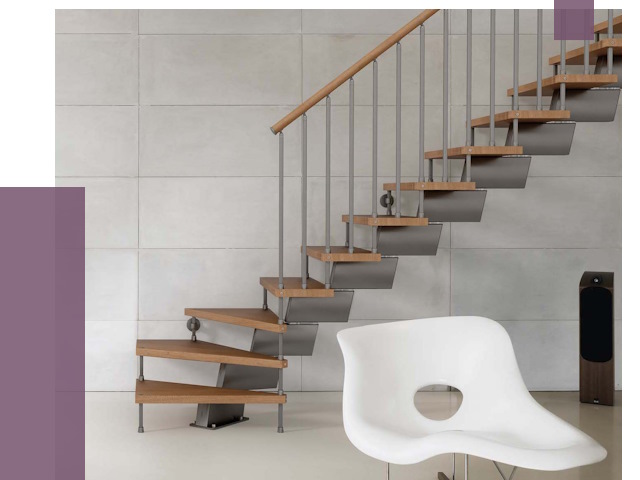 Монтаж модульных лестниц в Якутске от 6457 руб. 