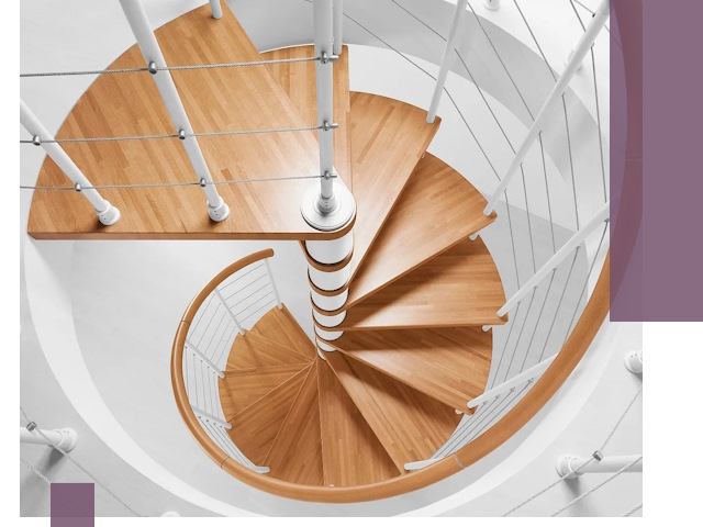 Изготовление винтовых лестниц под ключ в Якутске