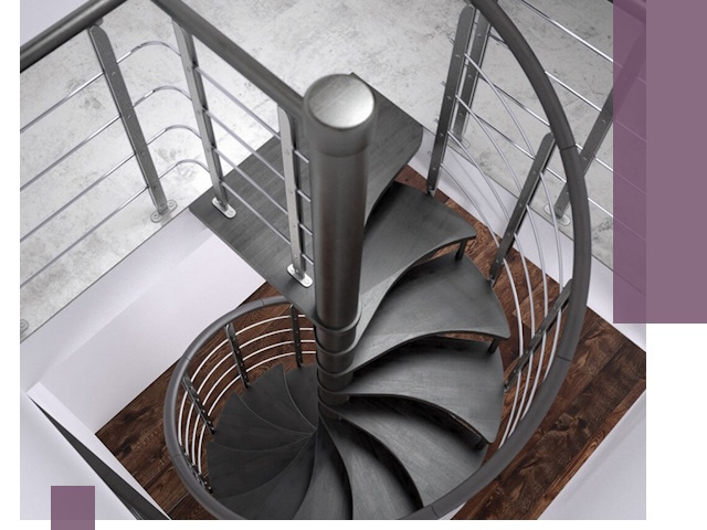 Демонтаж винтовых лестниц в Якутске — быстро и безопасно