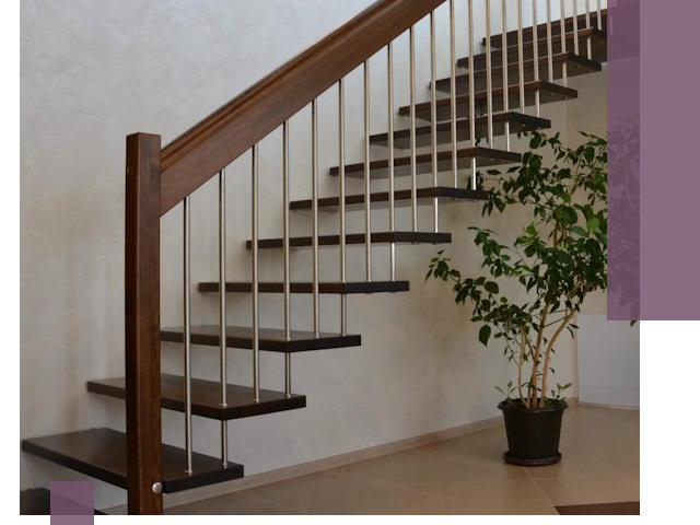 Лестницы на больцах под ключ в Якутске – изготовление и монтаж