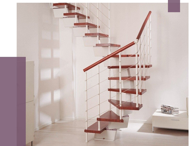 Изготовление лестниц на больцах в Якутске от 9894 руб. | ПРОЛЁТ-Ктс