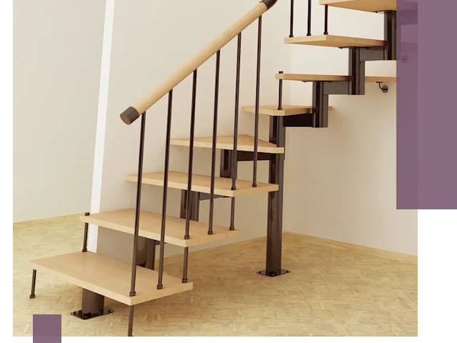 Монтаж лестниц на больцах в Якутске — быстро и надежно