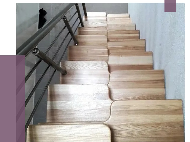 Лестницы гусиный шаг в Якутске от 13279 руб. под ключ | ПРОЛЁТ-Ктс