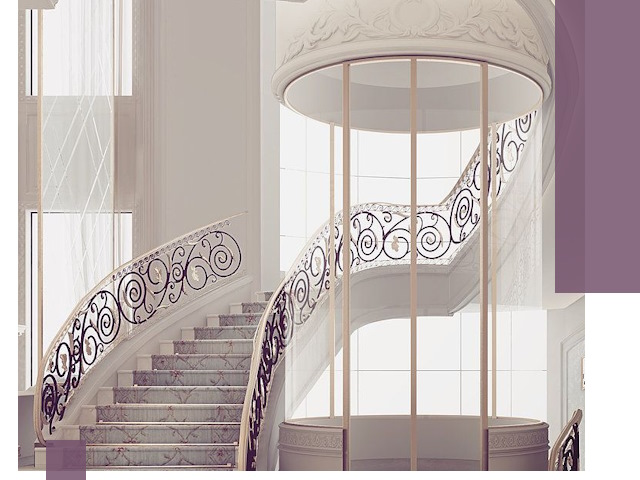 Элитные лестницы на заказ высокого класса в Якутске