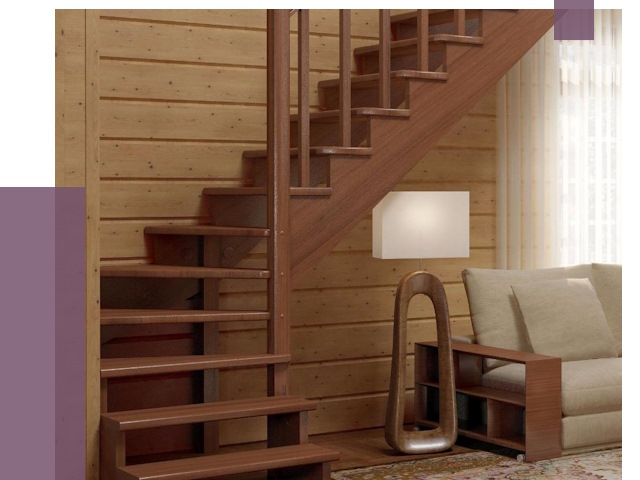 Лестницы эконом класса в Якутске от 18591 руб. бюджетные решения