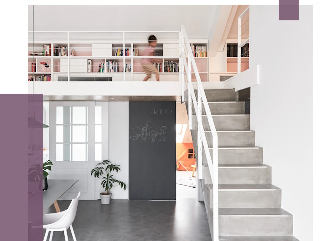 Лестницы для двухуровневой квартиры в Якутске от 179659 руб. | ПРОЛЁТ-Ктс