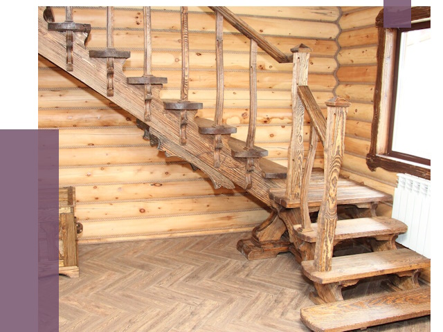 Лестницы в баню в Якутске от 19476 руб. — изготовление | ПРОЛЁТ-Ктс