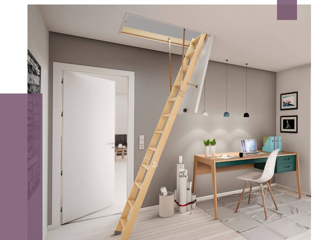 Чердачные лестницы в Якутске — от 14841 руб. | ПРОЛЁТ-Ктс