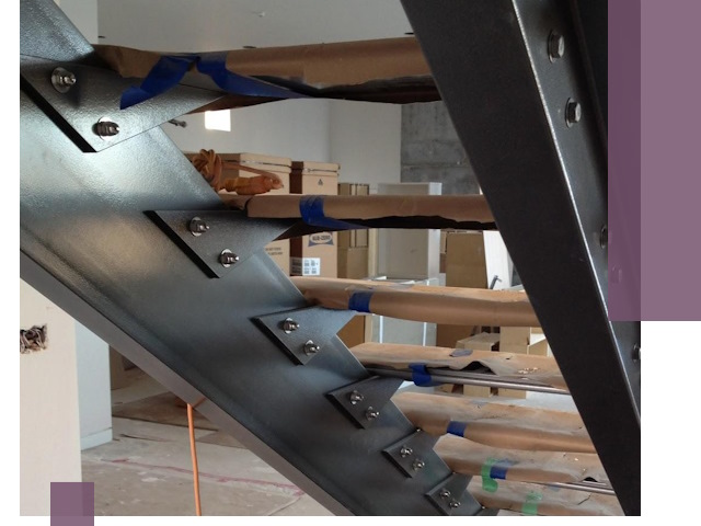 Усиление лестничных конструкций и усиление опор в Якутске