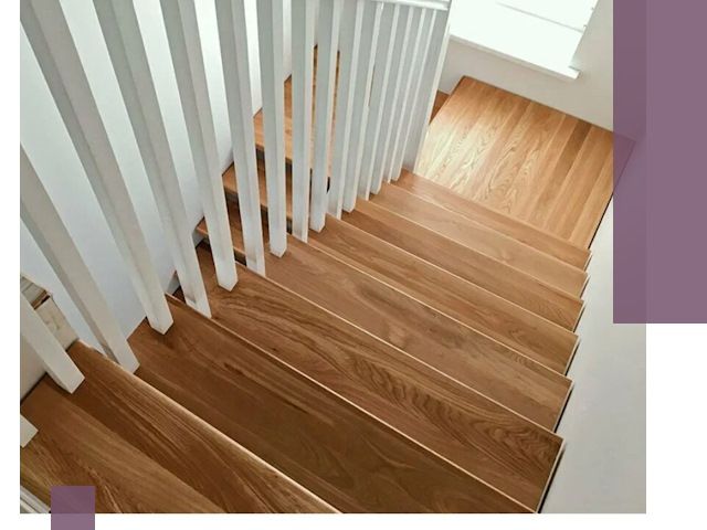 Лестницы из бука в Якутске: изготовление, монтаж и демонтаж