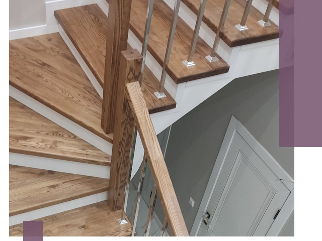 Обшивка металлических лестниц под ключ в Якутске