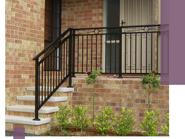 Уличные перила из металла под ключ в Якутске