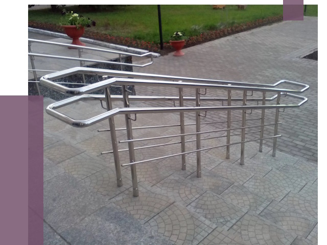 Перила для инвалидов в Якутске от 7728 руб. под ключ | ПРОЛЁТ-Ктс