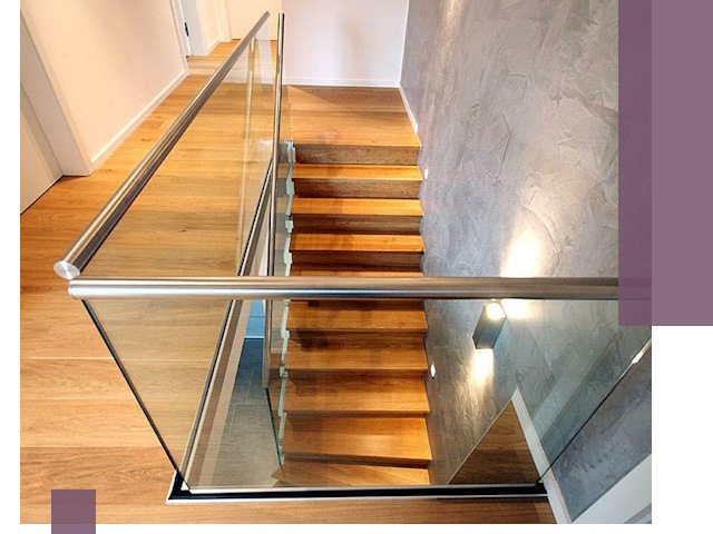 Перила для лестницы в доме — изготовление и монтаж в Якутске