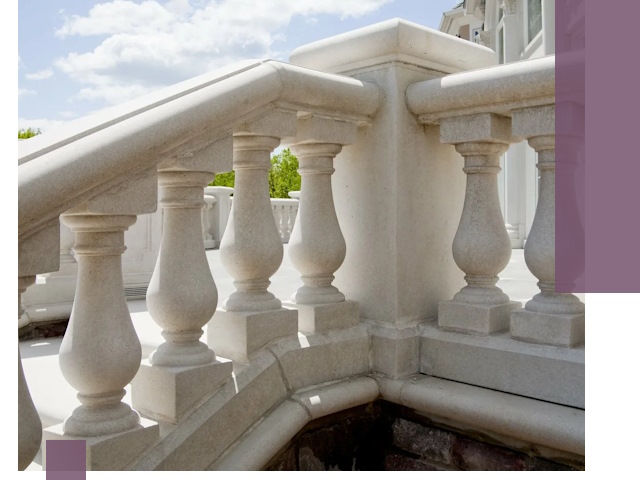 Балюстрады из металла и камня под ключ в Якутске