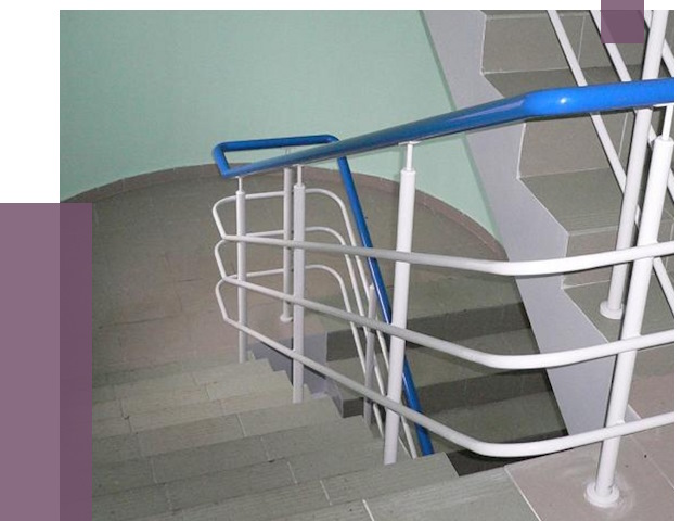 Перила в подъезде в Якутске — установка и замена от 7551 руб. | ПРОЛЁТ-Ктс