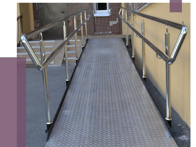 Пандусы в Якутске от 12498 руб. — установка для инвалидов | ПРОЛЁТ-Ктс