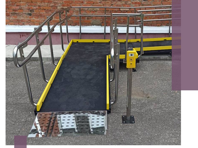 Изготовление наклонных пандусов для инвалидов в Якутске