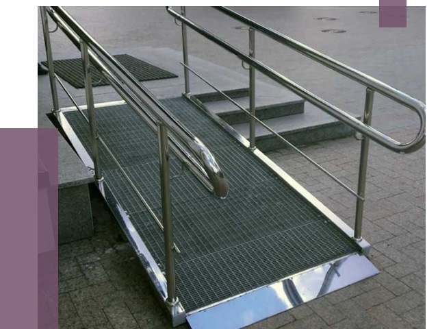 Монтаж пандусов для инвалидов в Якутске от 8769 руб. под ключ | ПРОЛЁТ-Ктс