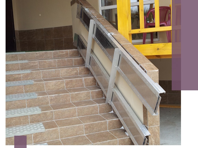 Откидные пандусы под ключ в Якутске — монтаж и демонтаж