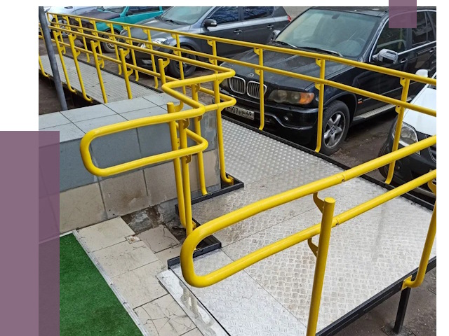 Стационарные пандусы в Якутске от 12498 руб. | ПРОЛЁТ-Ктс