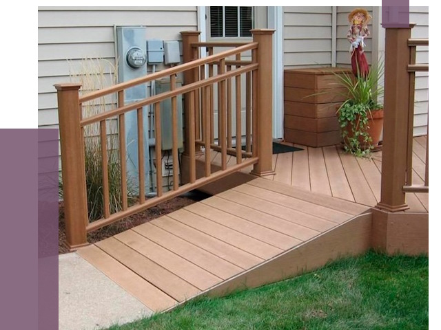 Пандус на крыльцо в Якутске под ключ от 7915 руб. 