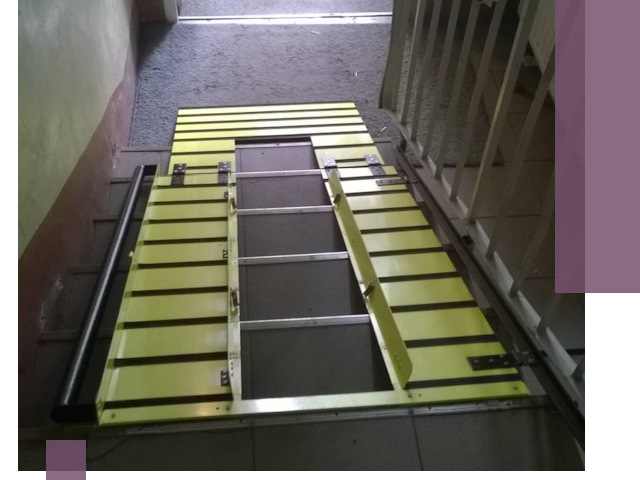 Профессиональный монтаж пандуса в подъезд в Якутске