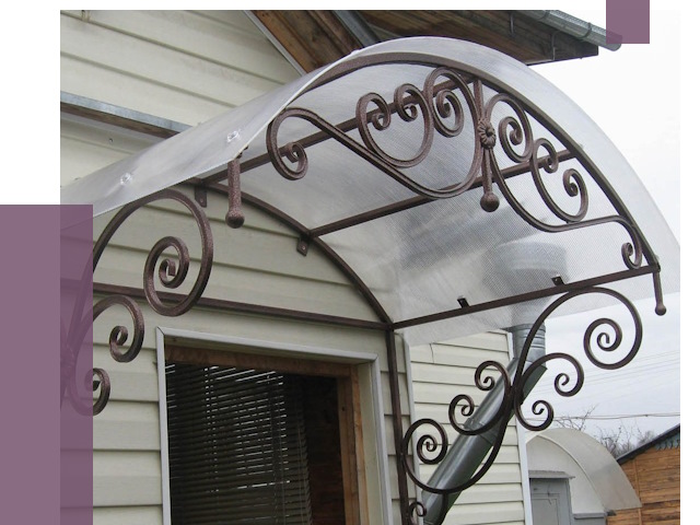 Изготовление козырьков в Якутске от 7499 руб. — заказать | ПРОЛЁТ-Ктс