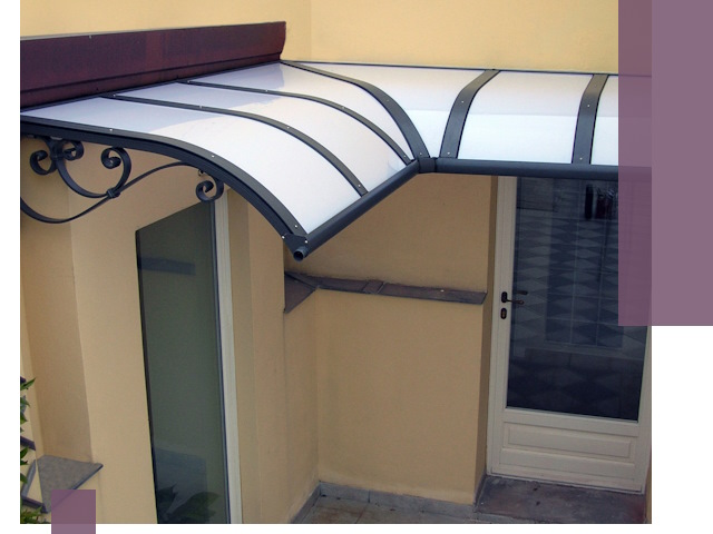 Монтаж козырьков любой сложности в Якутске под ключ