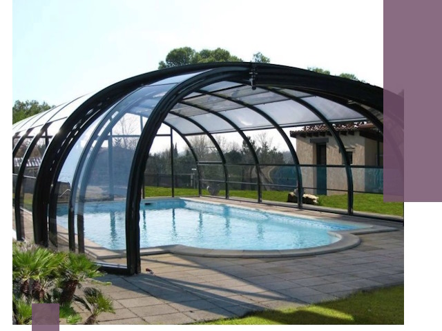 Навесы для бассейна в Якутске: изготовление и монтаж под ключ