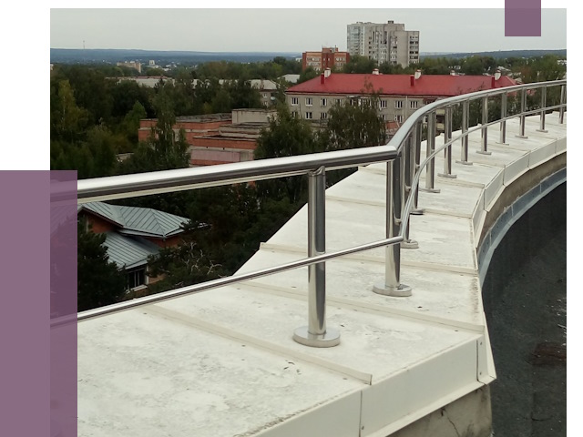 Парапеты и ограждения кровли в Якутске от 5051 руб.