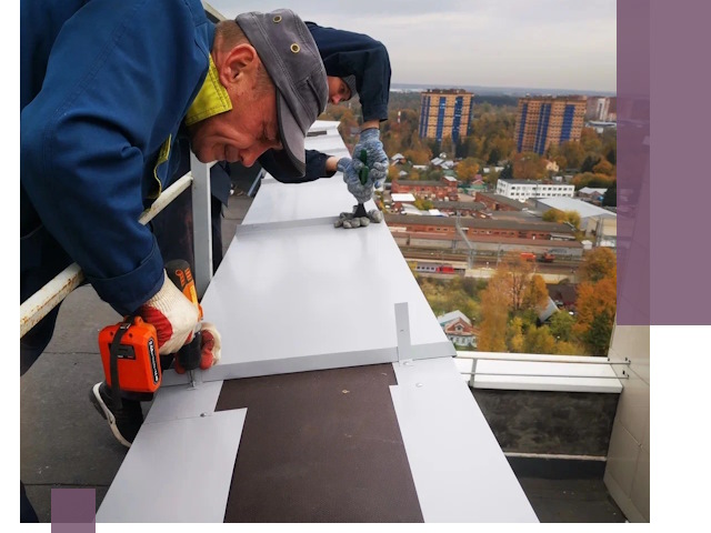 Монтаж парапетов в Якутске — установка прочных металлических ограждений