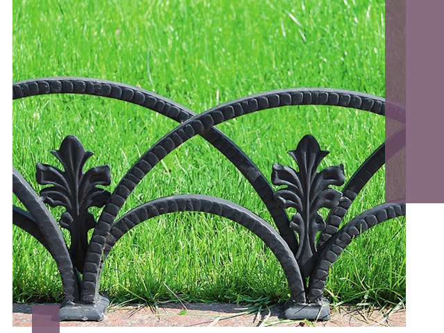 Декоративные металлические бордюры под ключ в Якутске