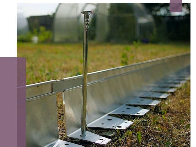 Металлические бордюры для газона в Якутске от 4374 руб. | ПРОЛЁТ-Ктс