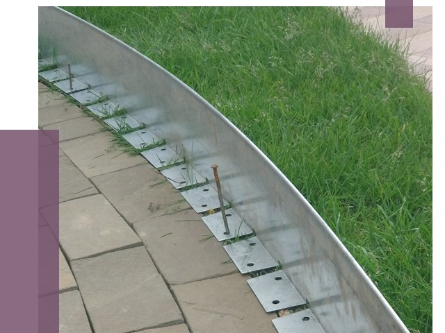 Металлические бордюры для тротуаров в Якутске от 8853 руб.