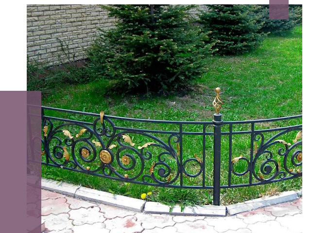 Кованые газонные ограждения в Якутске от 7759 руб. — ПРОЛЁТ-Ктс