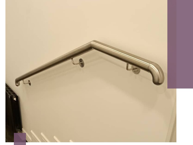 Изготовление пристенных поручней в Якутске под ключ за сроки