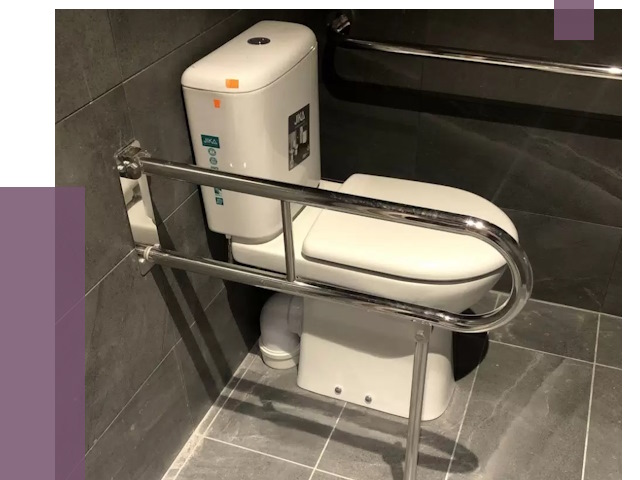 Поручни для санузлов в Якутске от 4374 руб.  | ПРОЛЁТ-Ктс