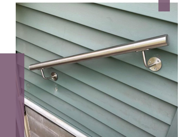 Поручни из нержавеющей стали в Якутске от 7811 руб.  | ПРОЛЁТ-Ктс